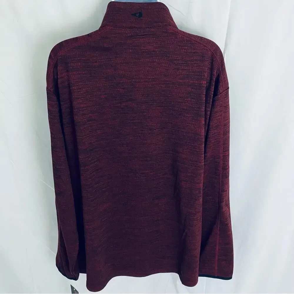 NWT Men’s Grand Slam Fleece Lined Half Zip Size X-Large